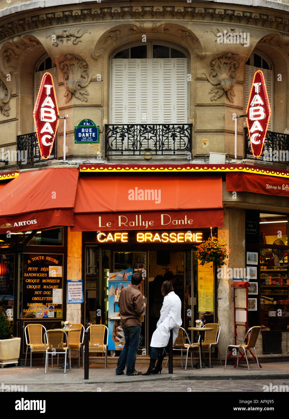 Parisian shop Stock Photo