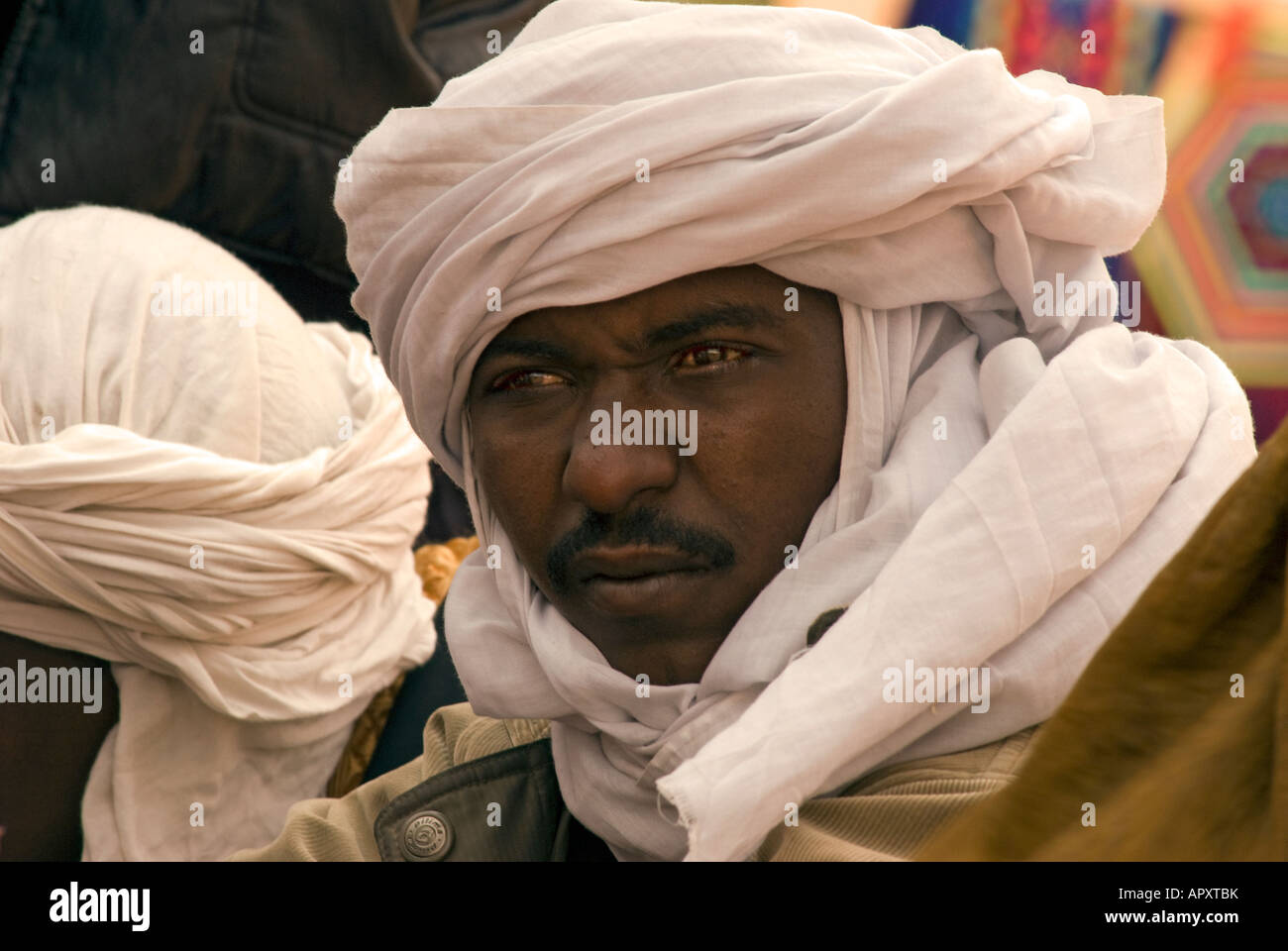 Tuareg Ubari Libyan Sahara Stock Photo