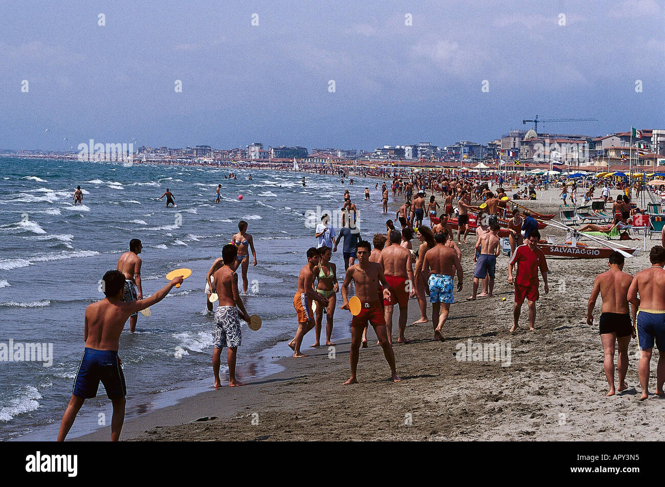 beach-viareggio-tuscany-italy-stock-photo-alamy