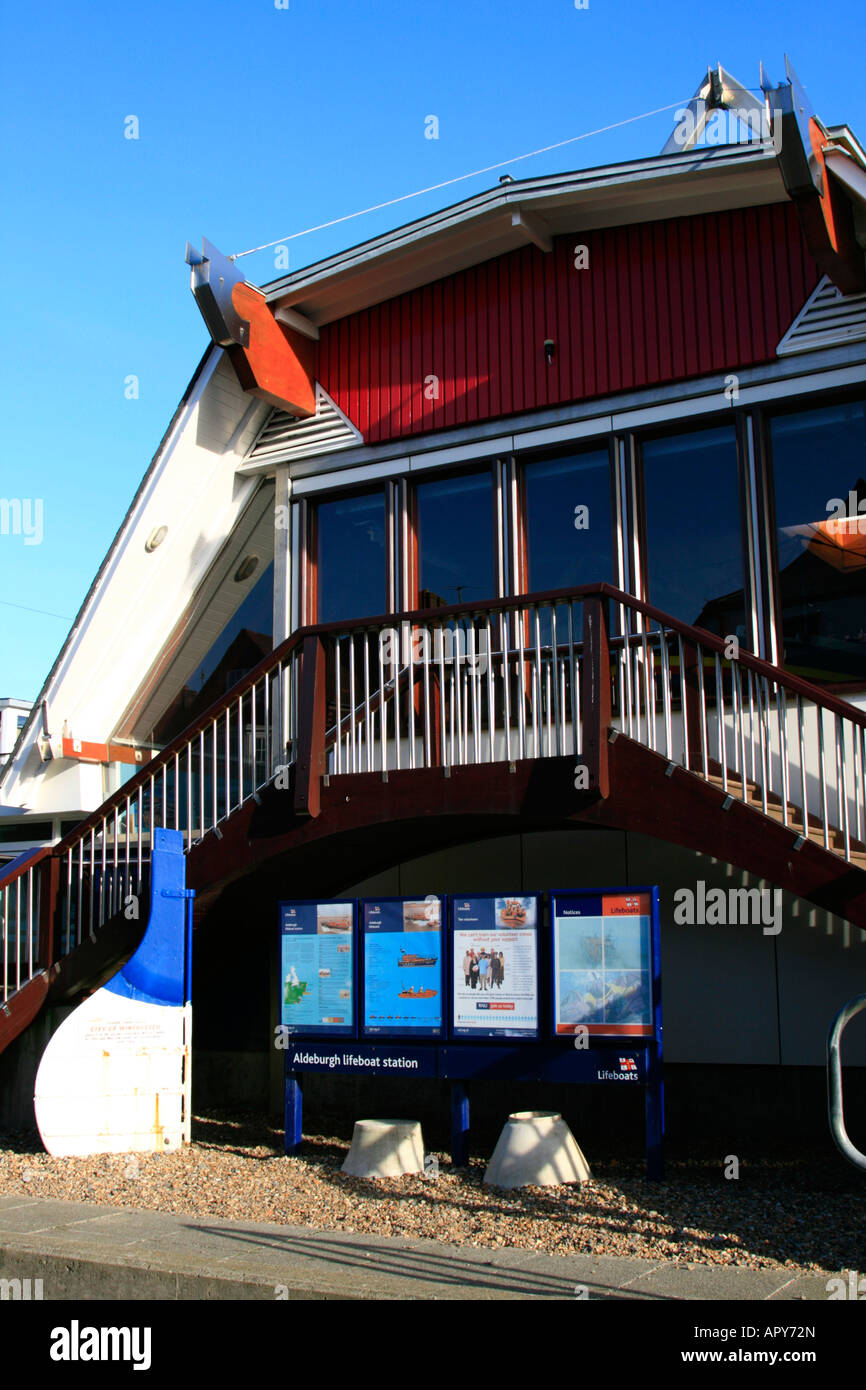 Aldeburgh Lifeboat Station Crag Path Aldeburgh Suffolk Stock Photo Alamy