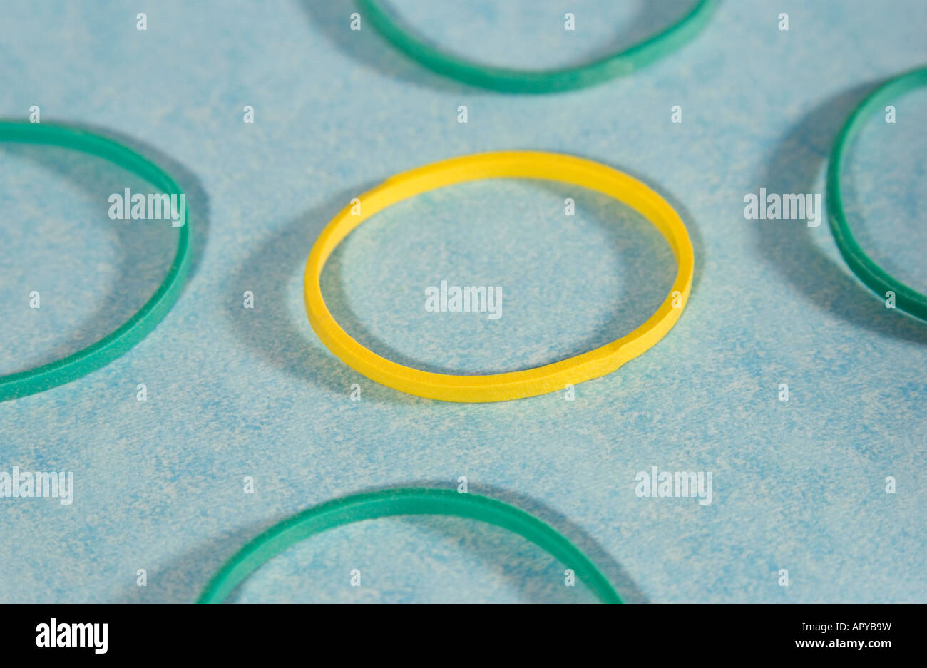 rubber elastic bands Stock Photo Alamy