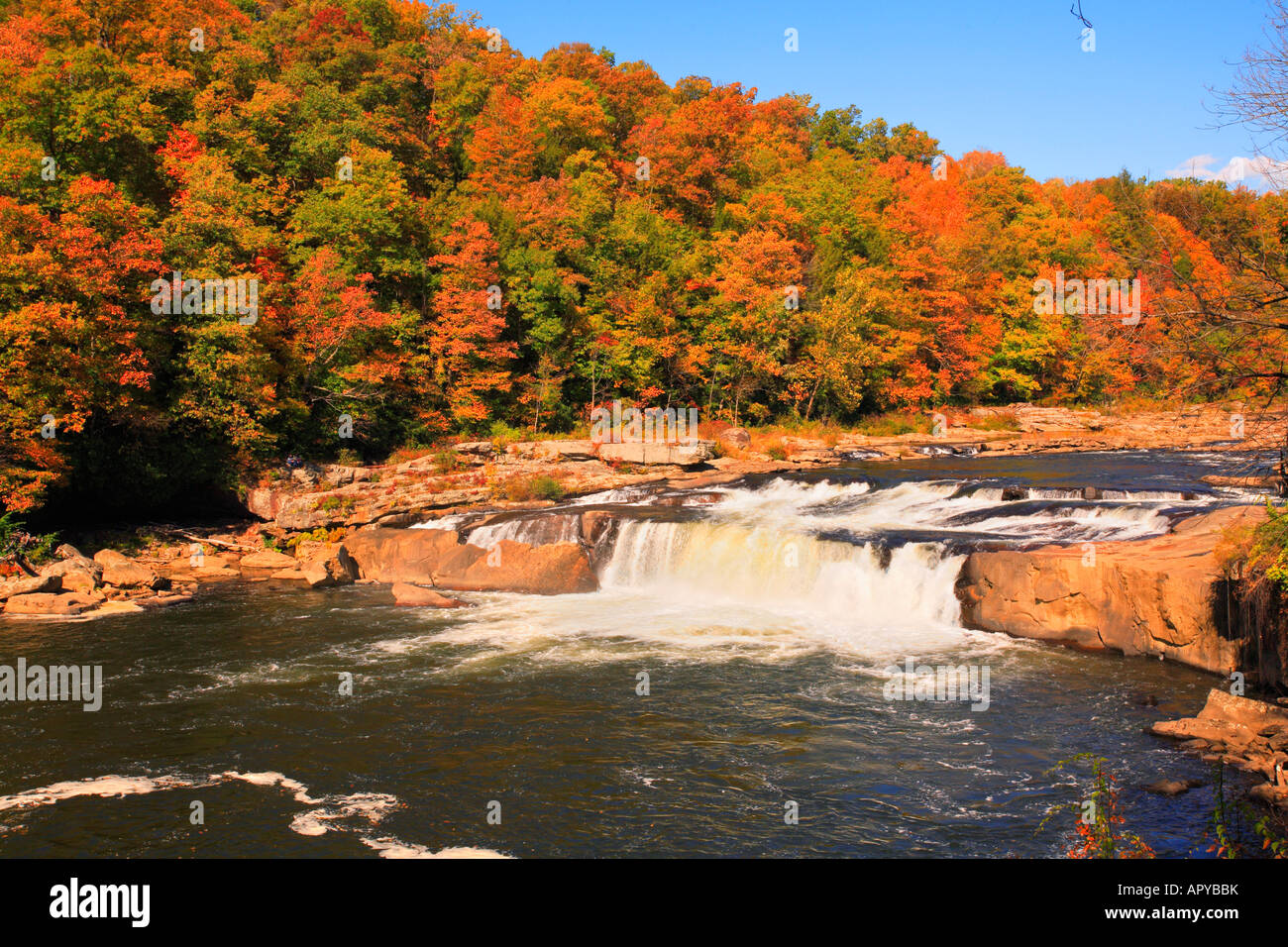 Ohiopyle Falls, Youghiogheny River, Ohiopyle State Park, Ohiopyle