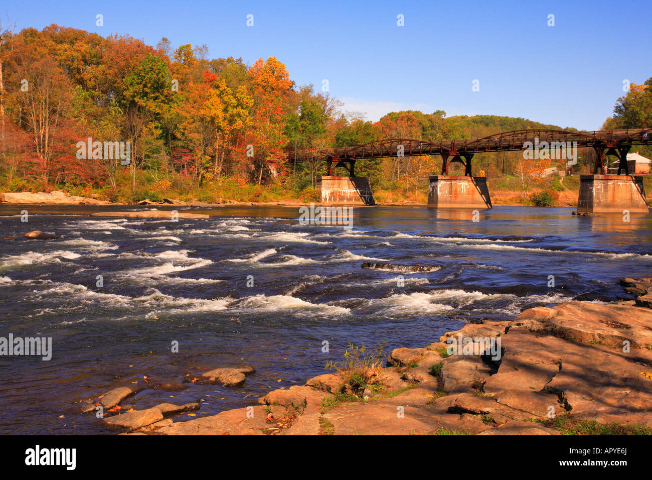 Youghiogheny River, Ohiopyle State Park, Ohiopyle, Pennsylvania, USA Stock Photo Alamy