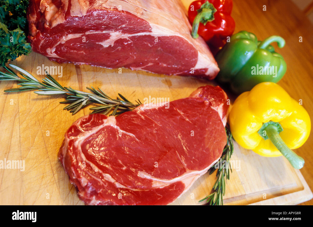 Faux filet Grade AAA beef Stock Photo Alamy