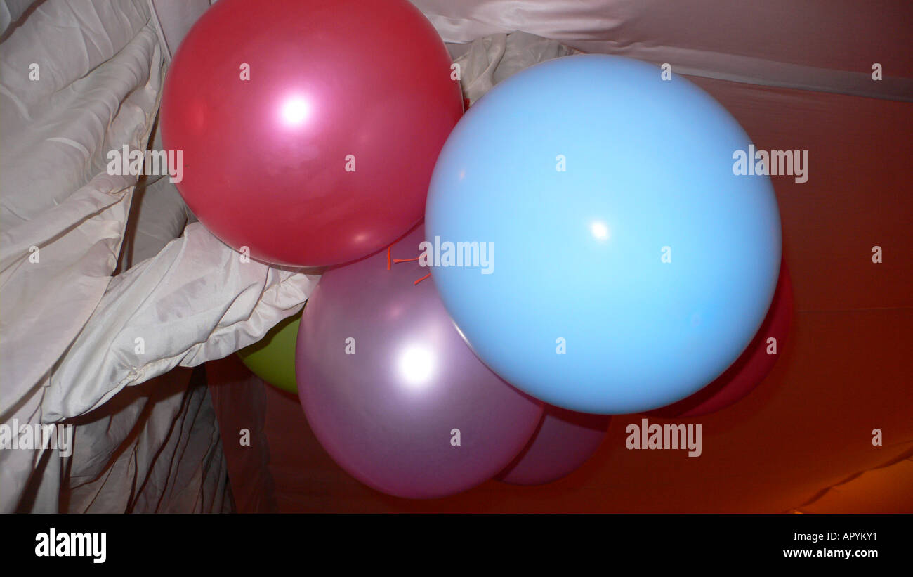 Festive Balloons Stock Photo