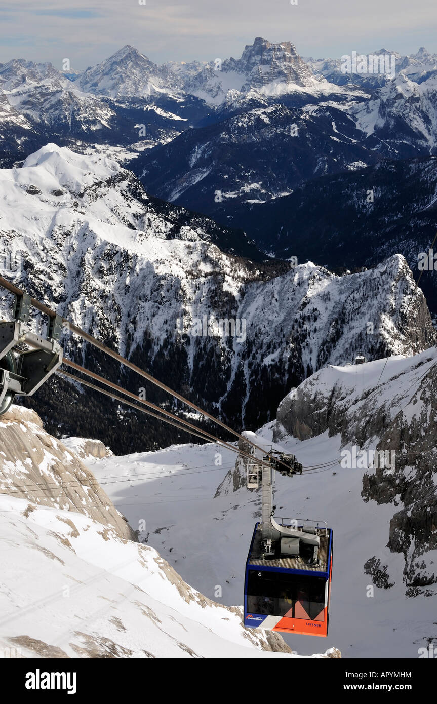 Cable railway dolomites hi-res stock photography and images - Alamy