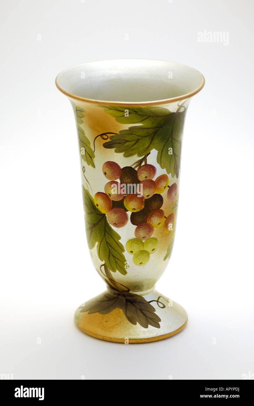 Hand Painted Flower Vase Stock Photo - Alamy