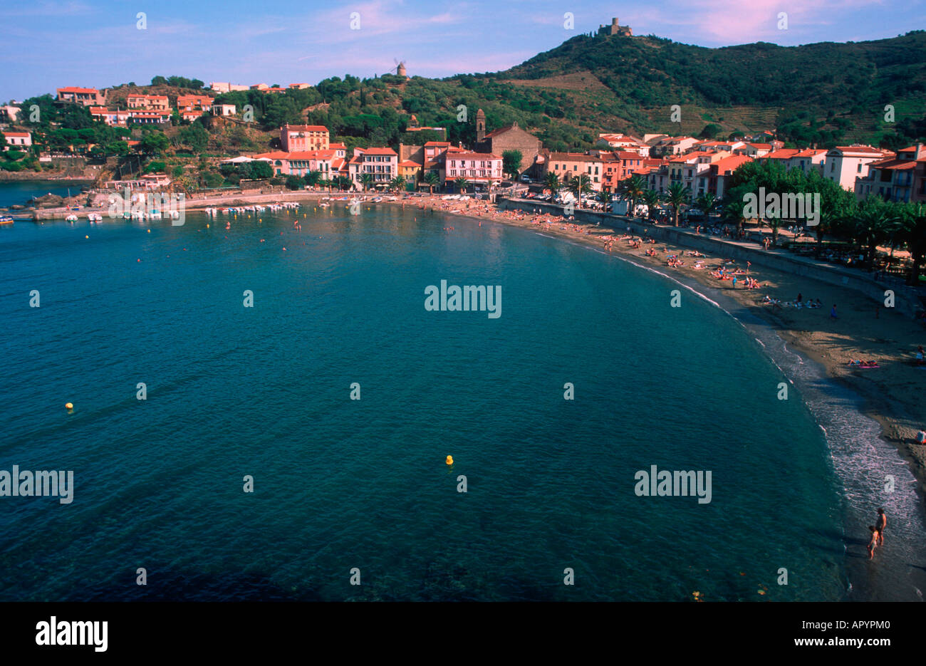 Collioure. Côte Vermeille. Pyrenees. France Stock Photo