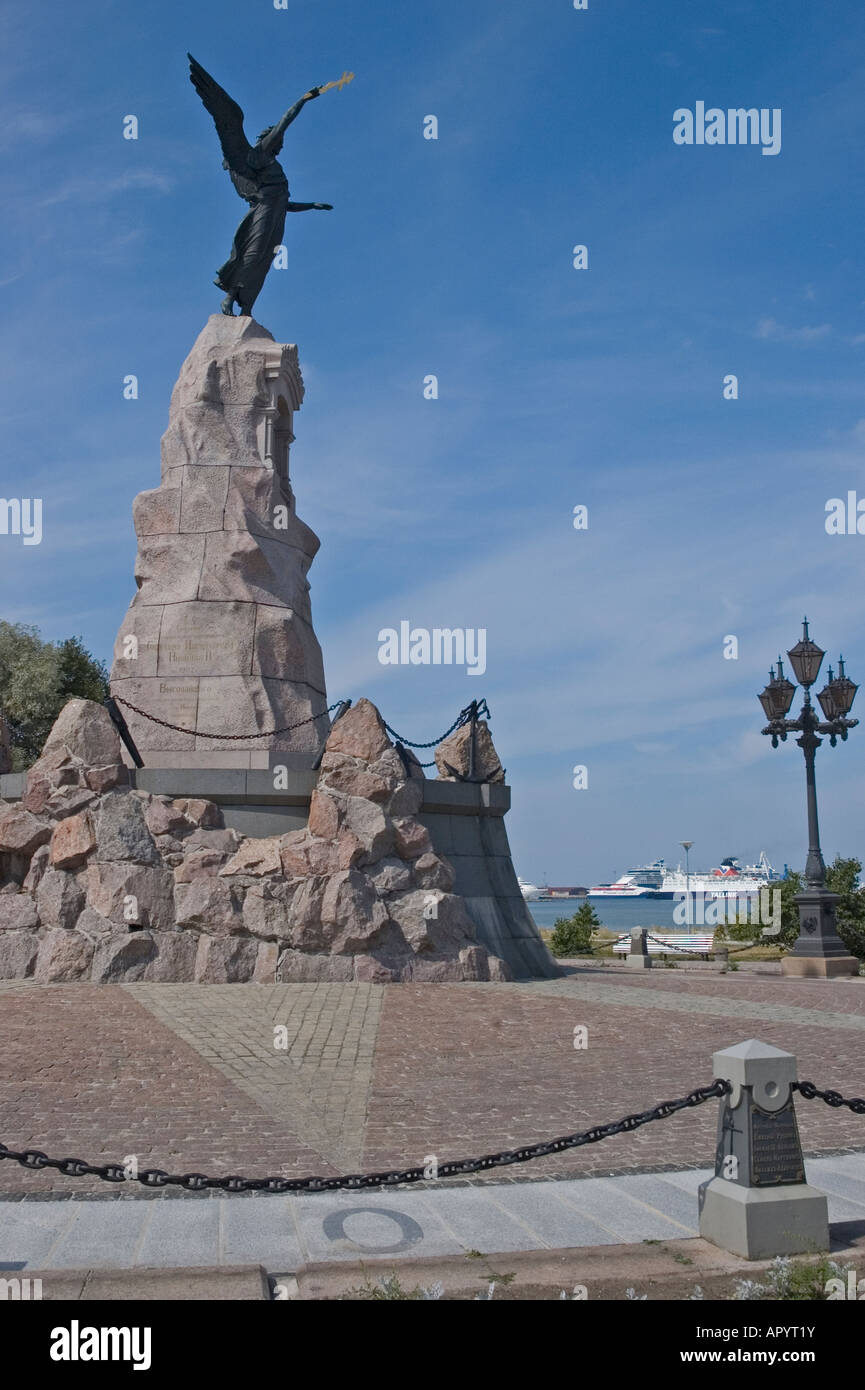 Russalka monument, Tallinn Stock Photo