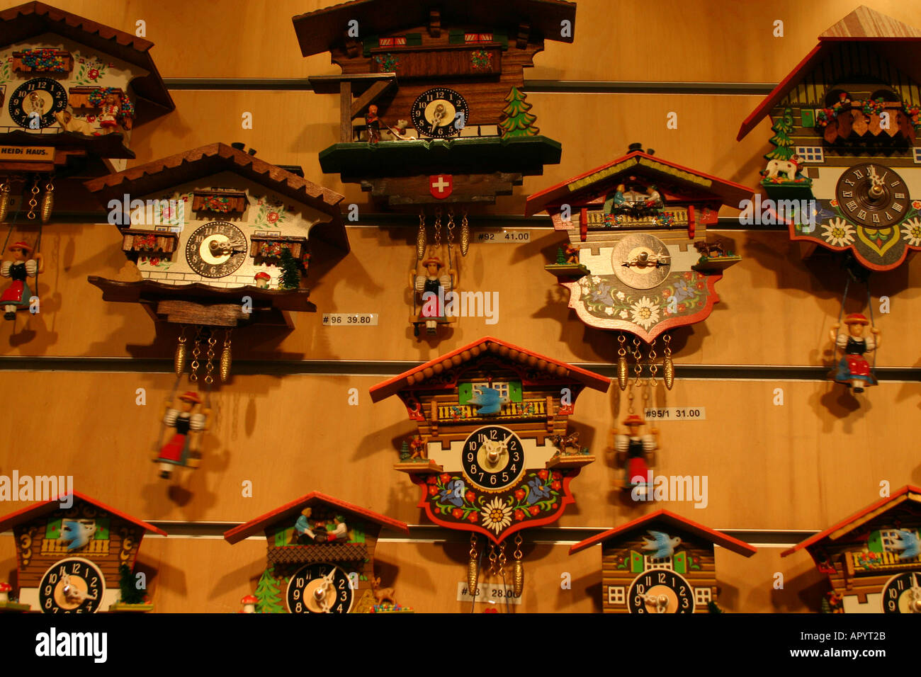 Cuckoo clocks lucerne hi-res stock photography and images - Alamy