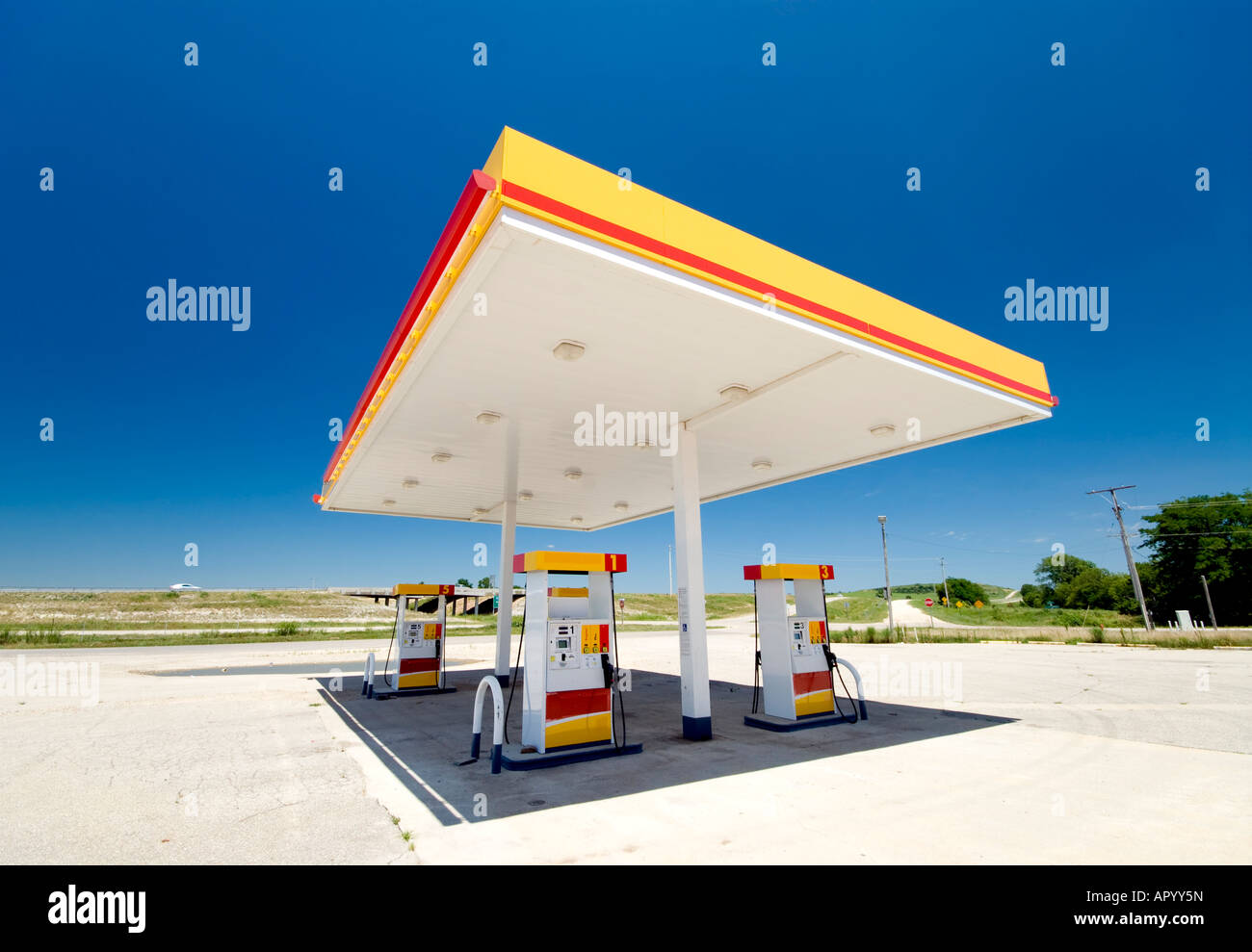 Four gas pumps hires stock photography and images Alamy