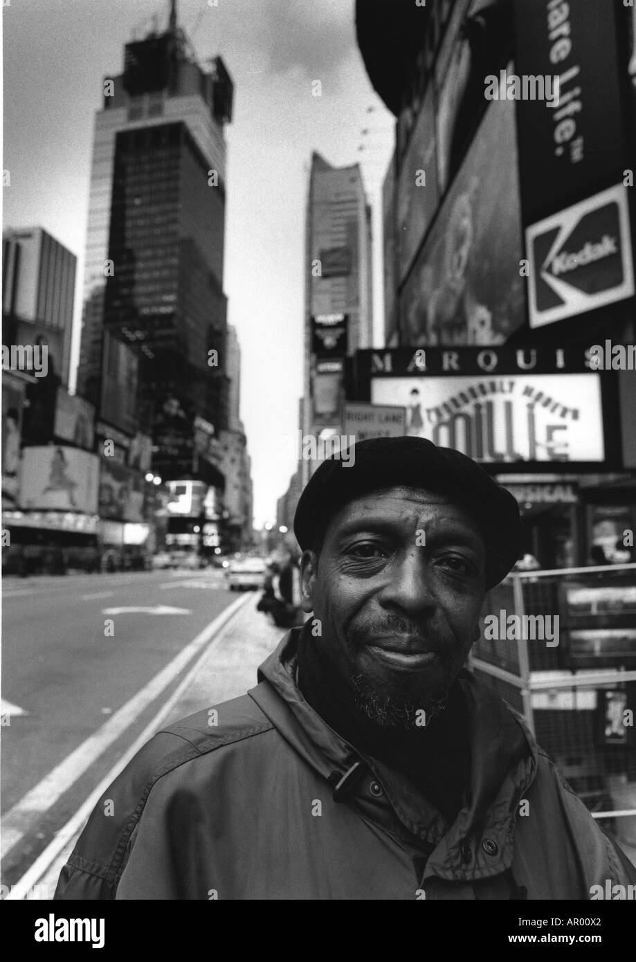 Street seller, TimesSquare, Midtown, Manhattan, New York, USA Stock Photo
