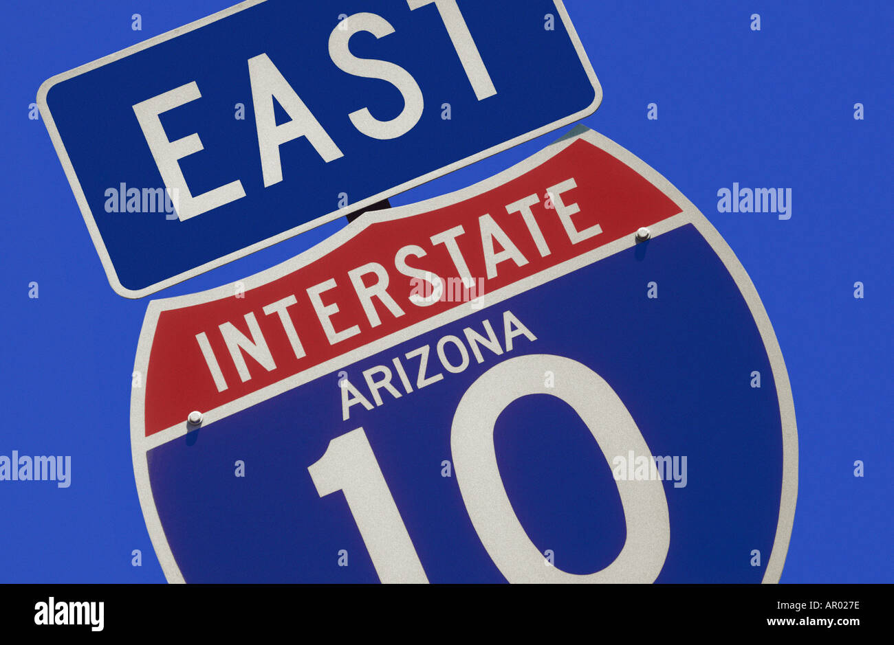 Interstate 10 sign hi-res stock photography and images - Alamy