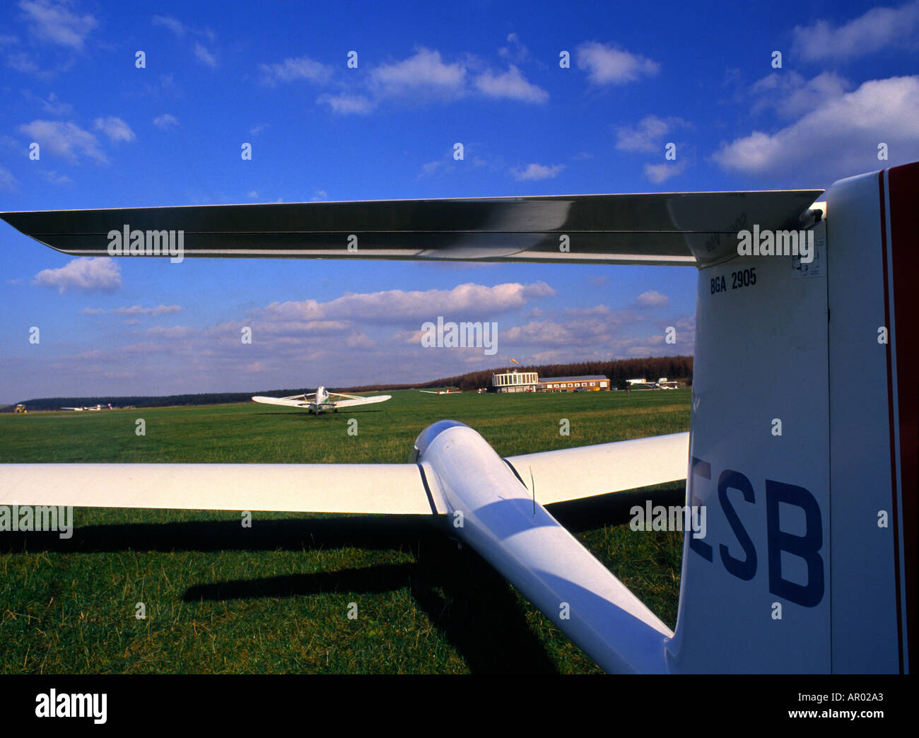 Yorkshire Gliding Club Sutton Bank North Yorkshire Stock Photo Alamy