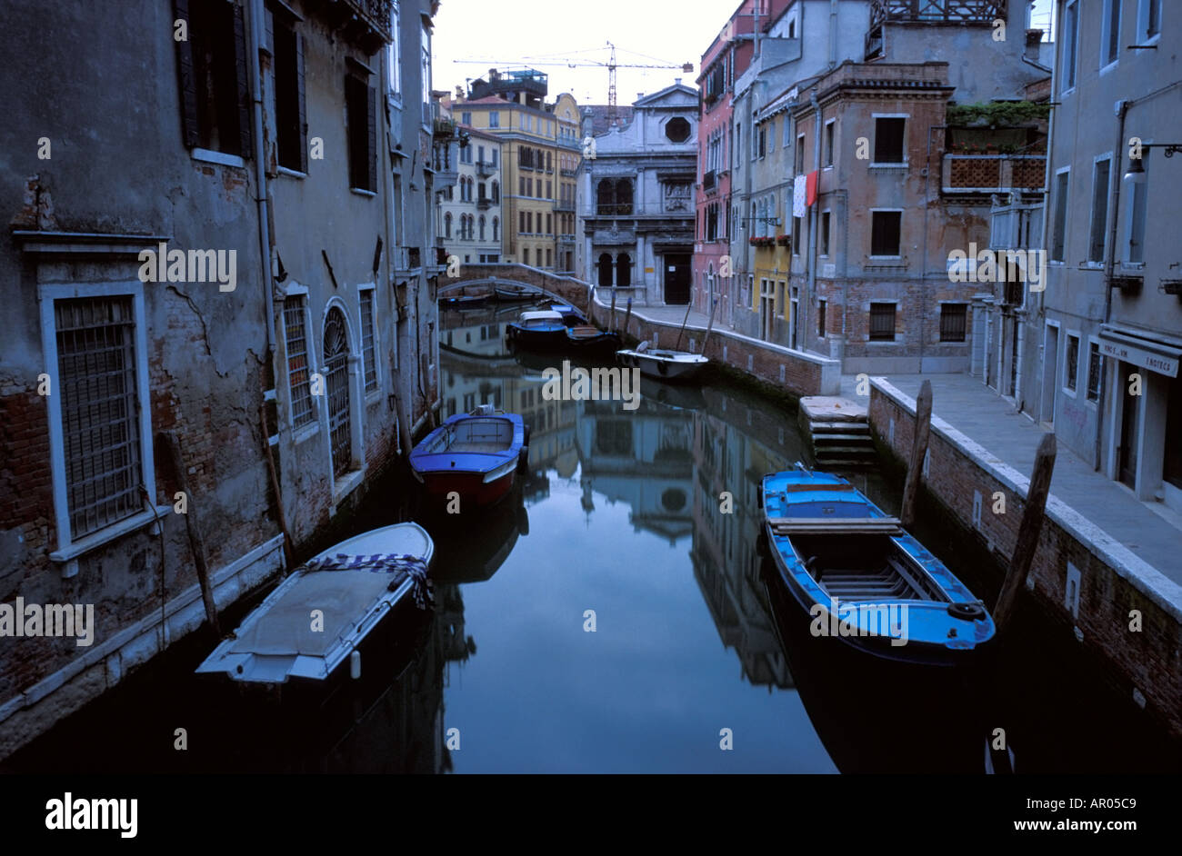 Quiet venice canal hi-res stock photography and images - Alamy