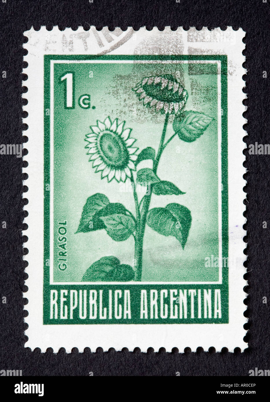 Argentine postage stamp Stock Photo - Alamy