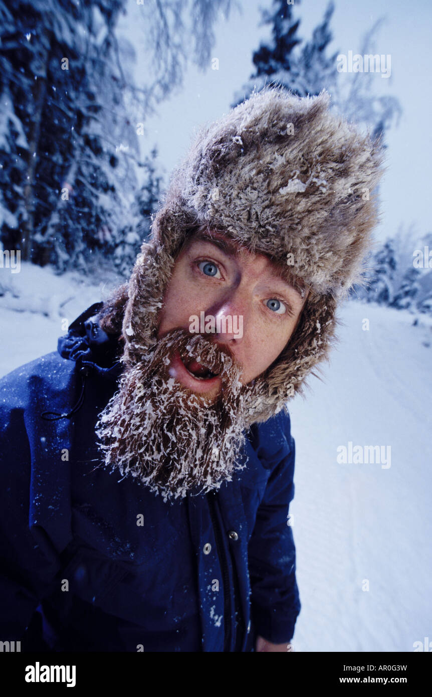 Frozen Beard Close Up High Resolution Stock Photography and Images Alamy