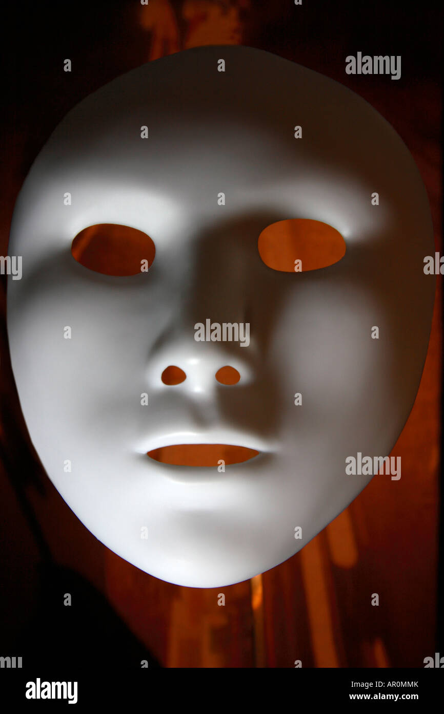 Eerie face mask. Stock Photo