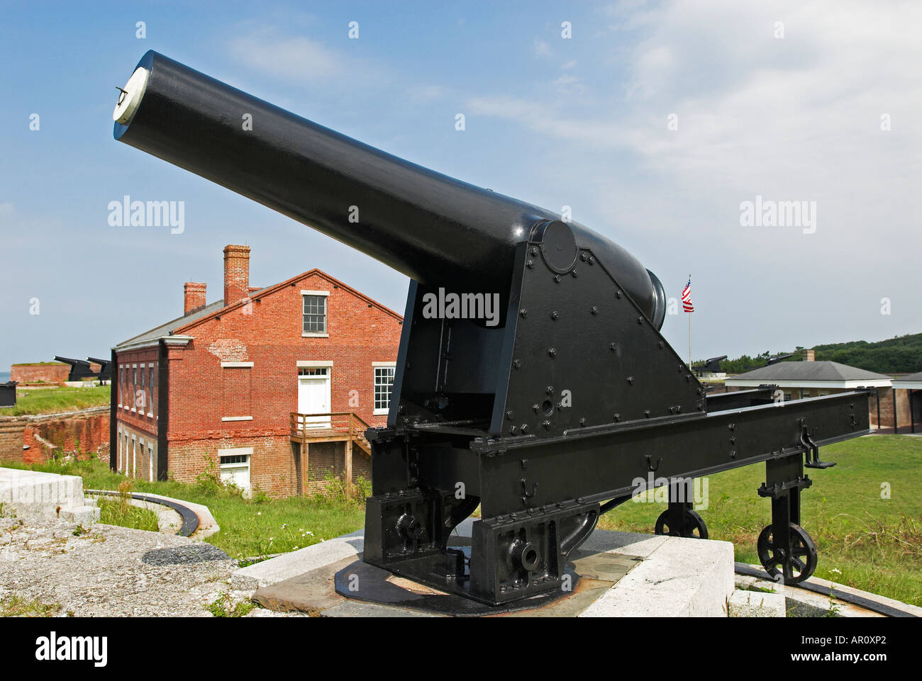 Canon at Fort Clinch State Park, Amelia Island, Florida, USA Stock Photo