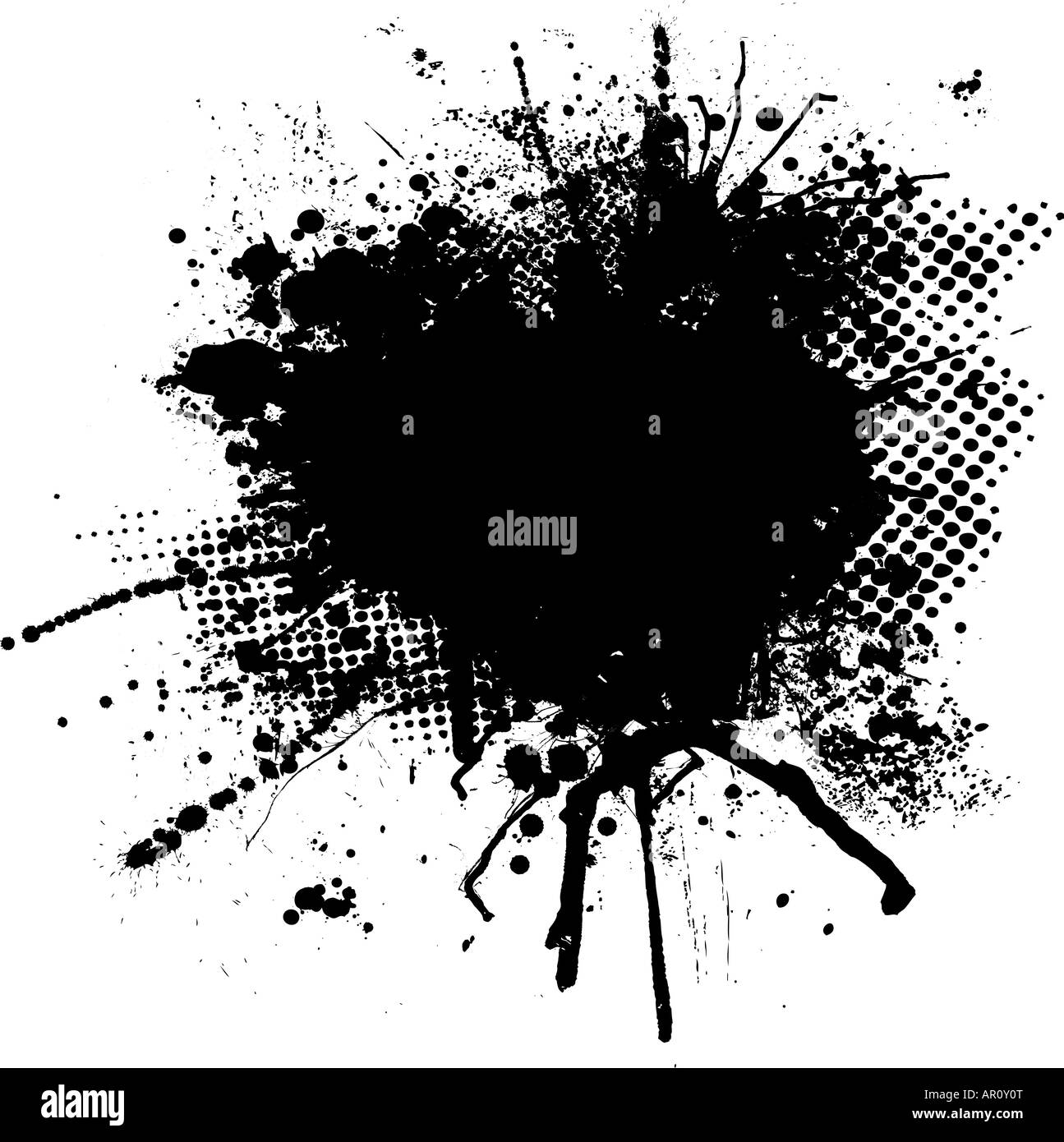 Splatter blood Black and White Stock Photos & Images - Alamy