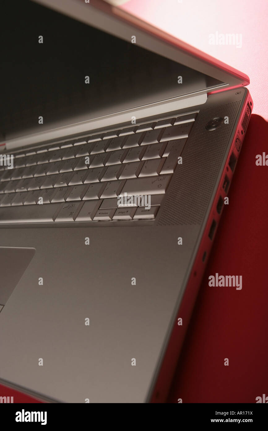 Close-up view of Laptop Stock Photo - Alamy