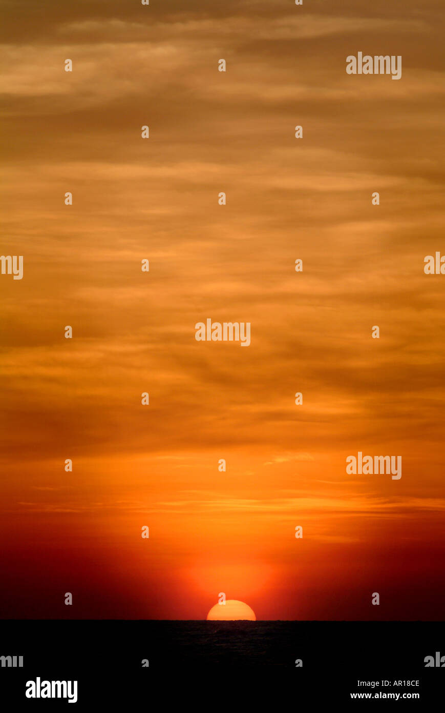Sunset Beach at Colva South Goa India Stock Photo - Alamy
