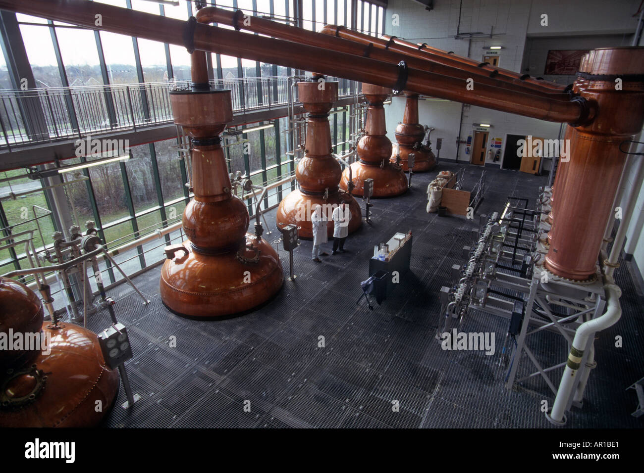 April 1996 Basildon UK The Gordons Gin factory The Still Room This