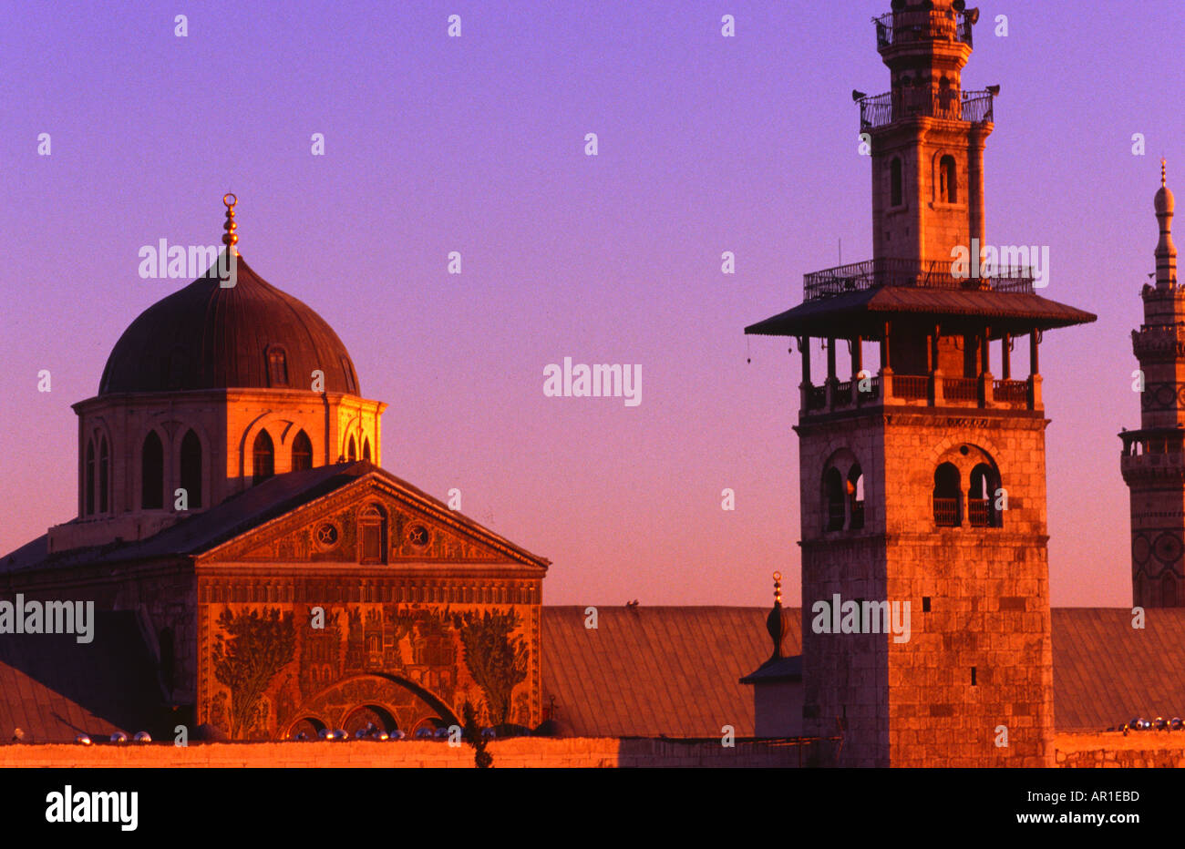 Umayyad Mosque Damascus Stock Photo Alamy