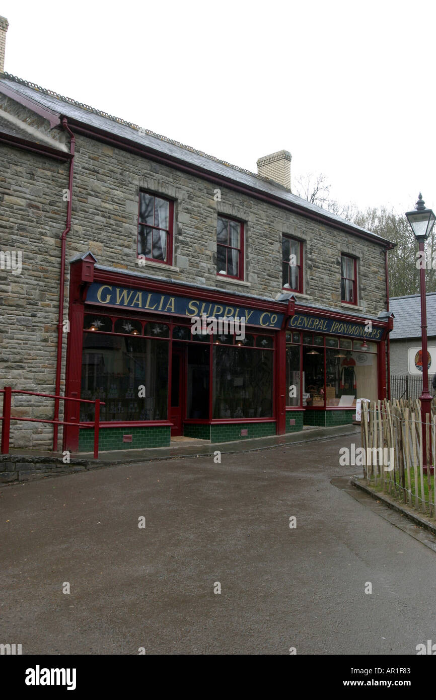 Museum of Welsh Life Gwalia Stores Ogmore Vale Bridgend Built 1880 re