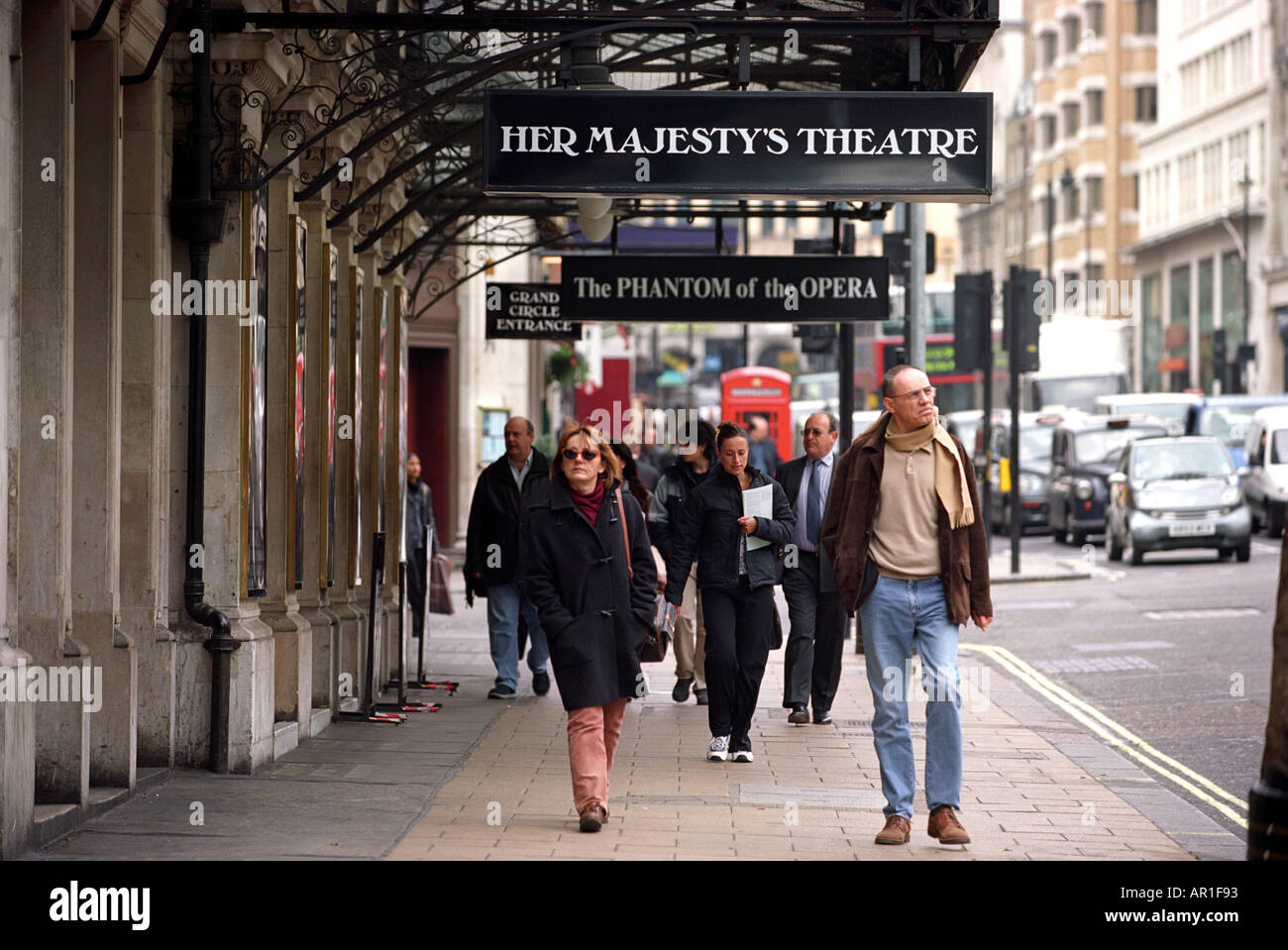 Her Majesty's Theatre London England UK Stock Photo