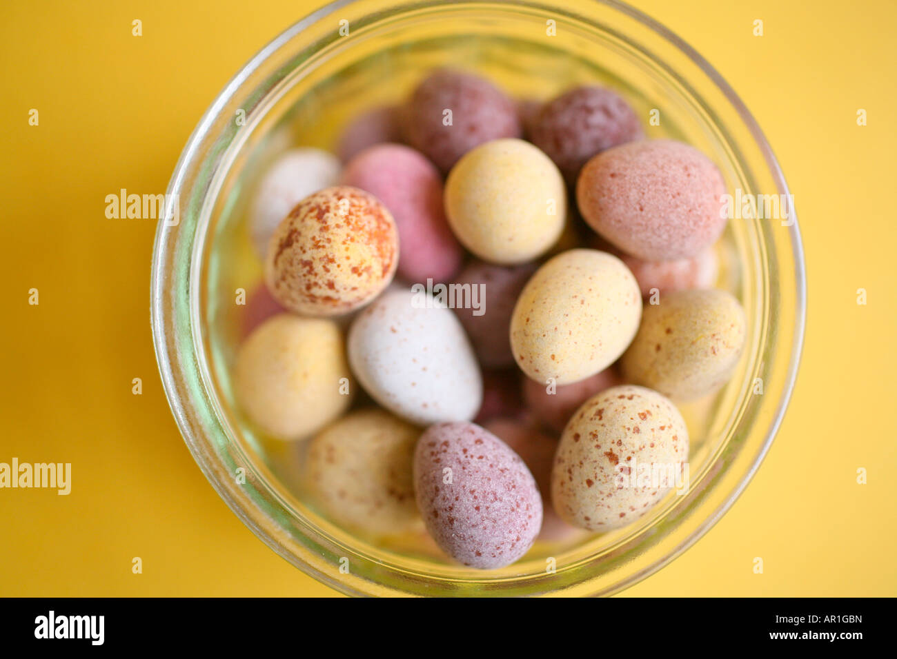 Cadbury's Mini Eggs Stock Photo