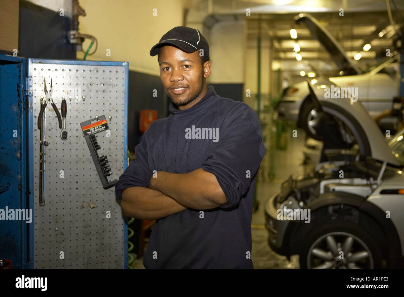 Colored, Mechanic, South Africa Stock Photo Alamy