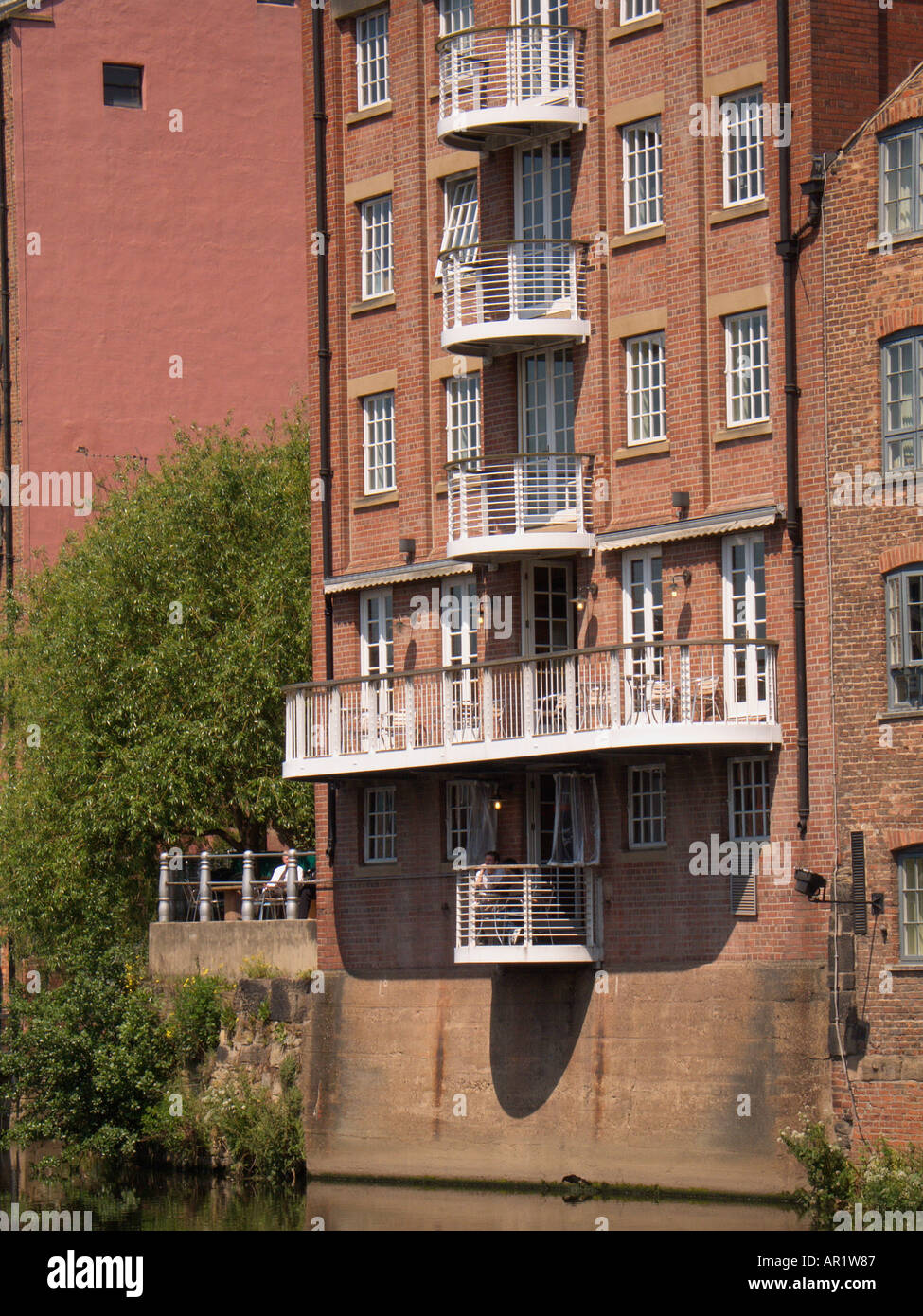 Apartment Blocks Brewery Wharf Leeds Yorkshire England Stock Photo Alamy