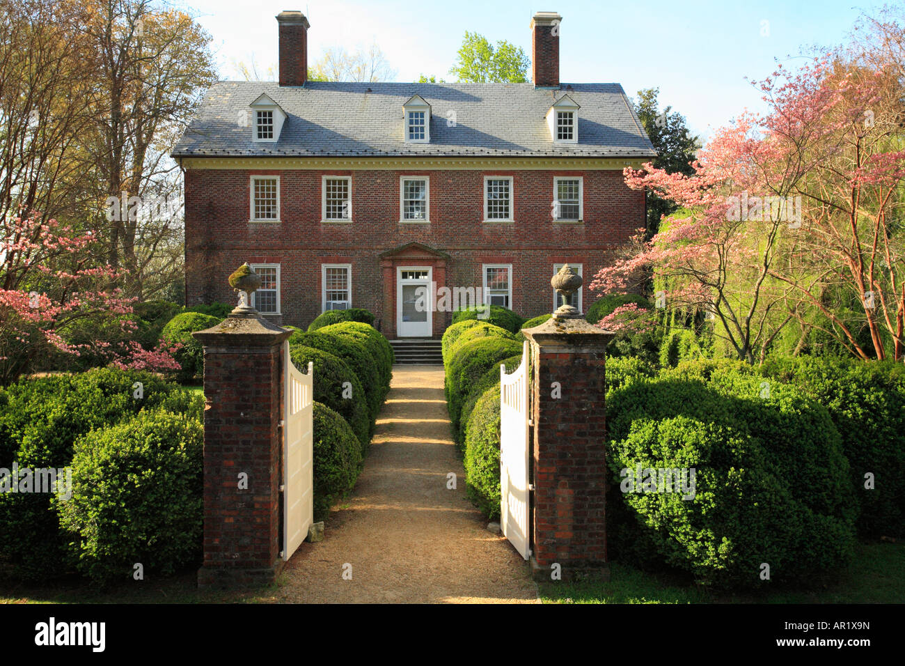Berkeley Plantation, Charles City, Virginia, USA Stock Photo Alamy