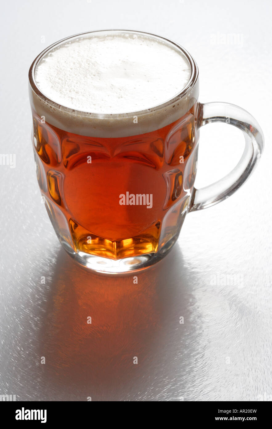 Pint of beer Stock Photo