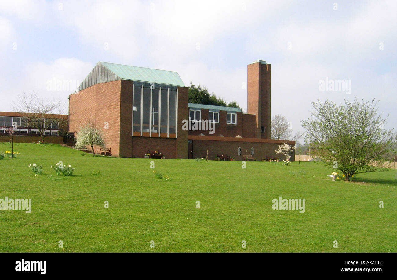 Redditch crematorium worcestershire stock photo alamy