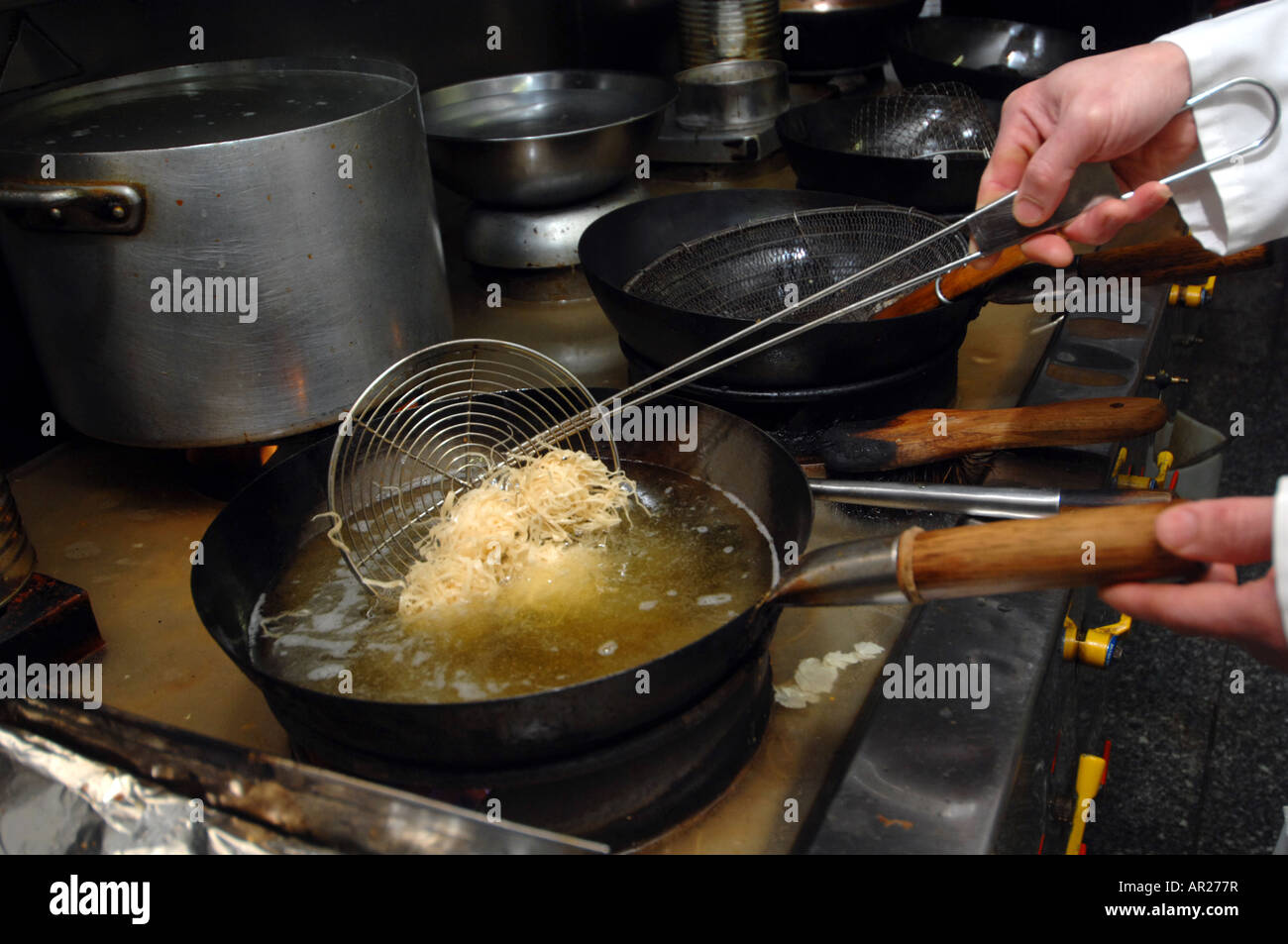 Chinese cookery Stock Photo