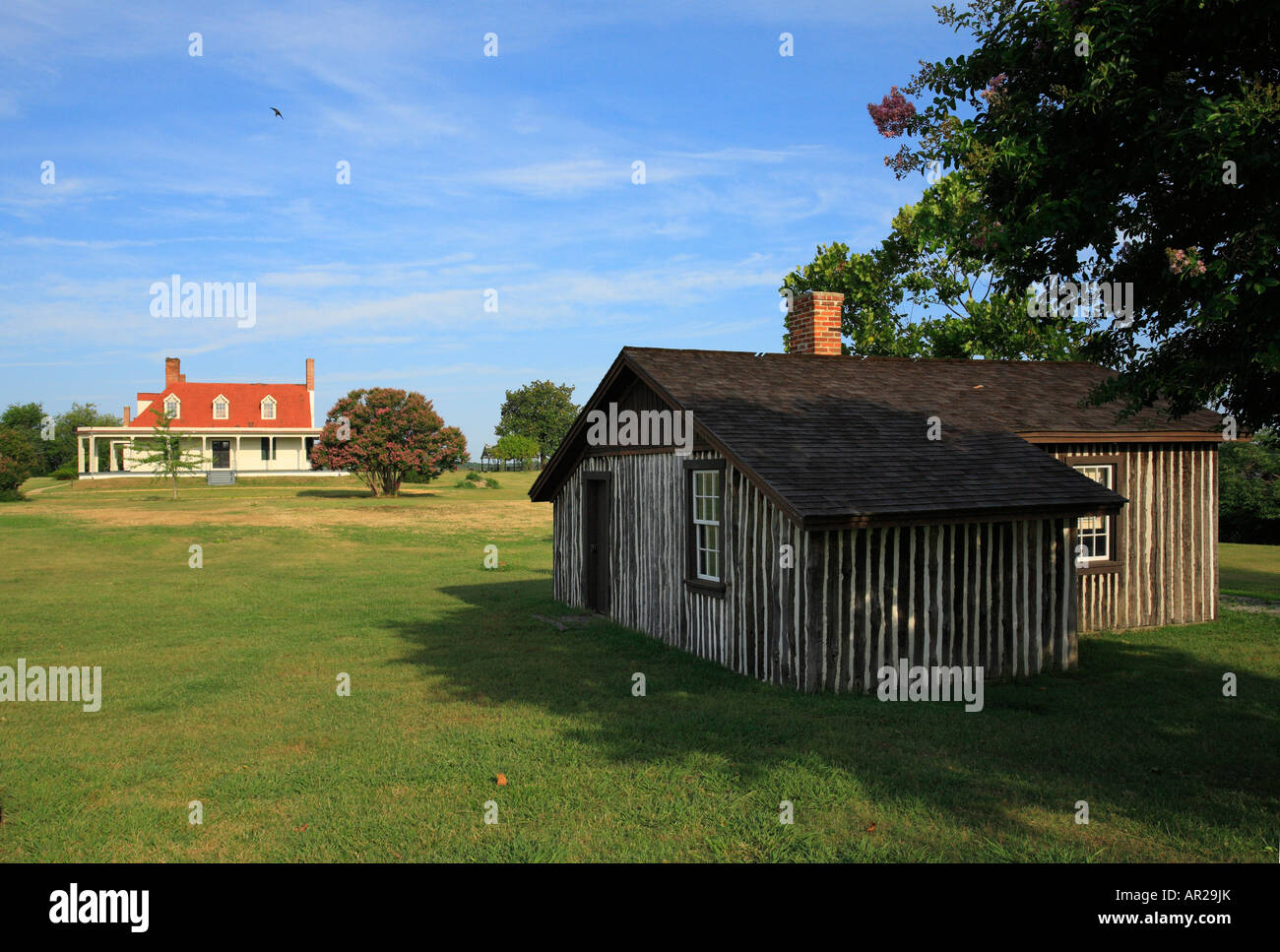 Grant's Cabin and Appomattox Manor, City Point, Petersburg National Battlefield Park, Hopewell