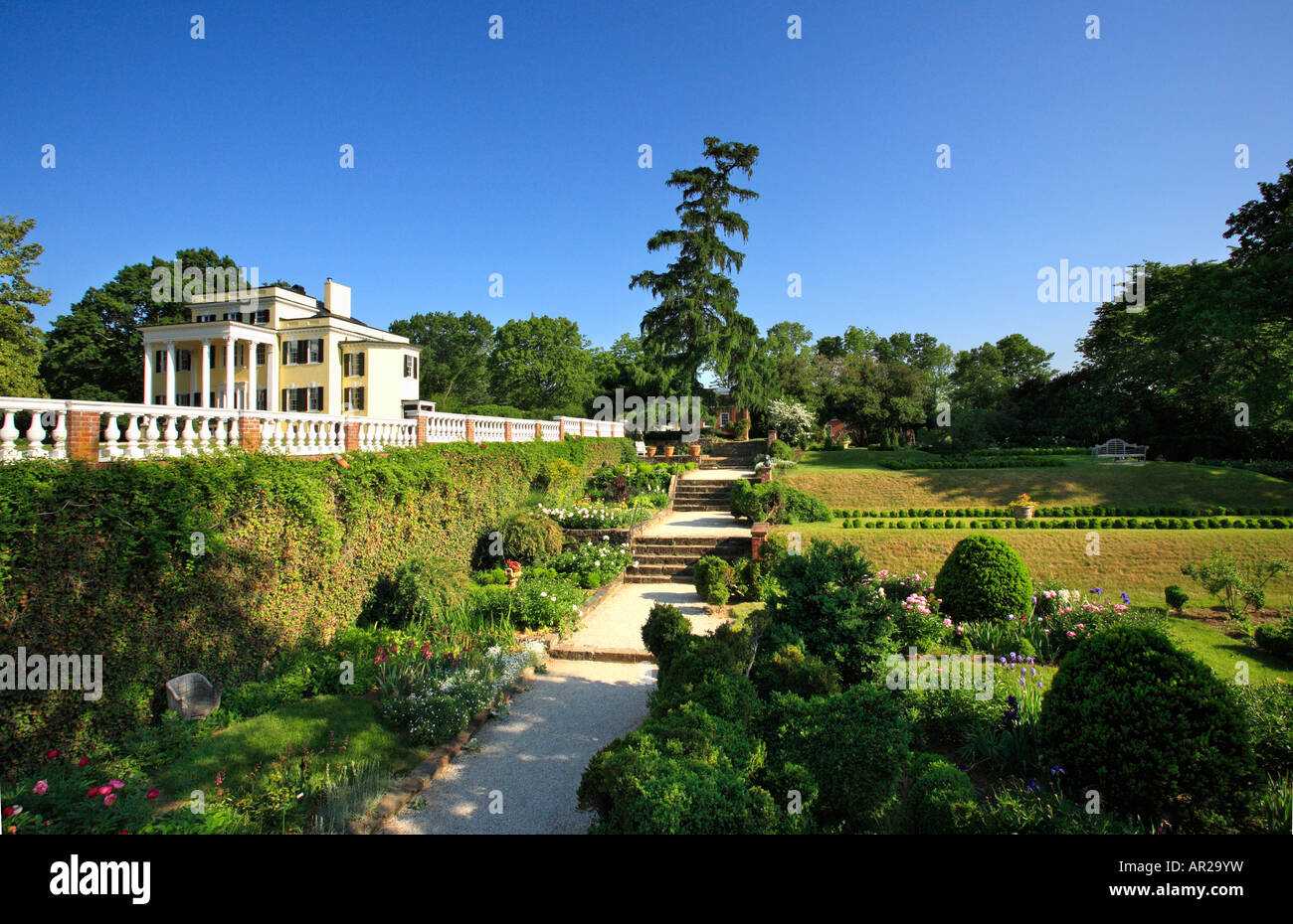 Oatlands Plantation, Loudoun County, Virginia, USA Stock Photo Alamy