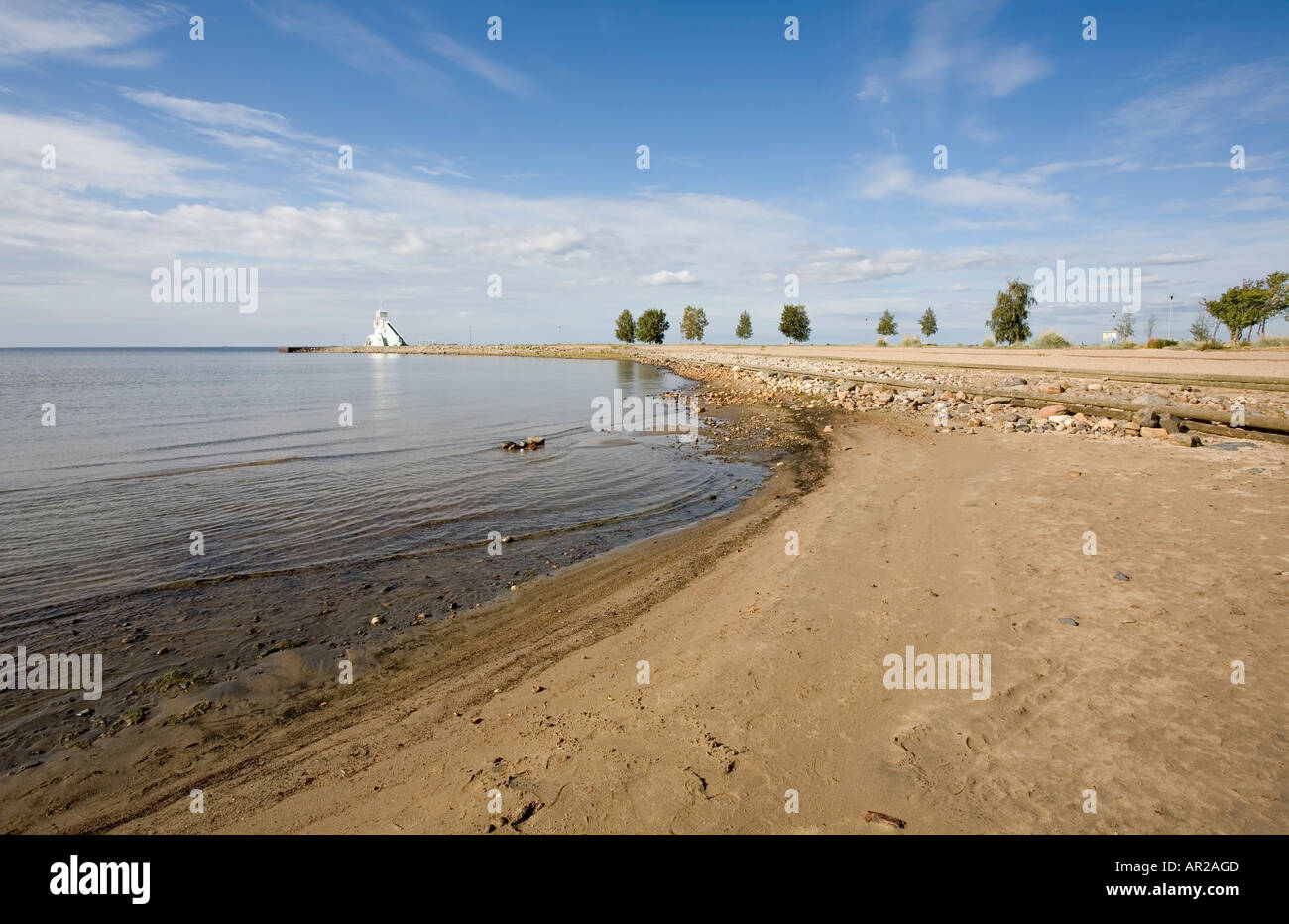 Empty beach scene calm hi-res stock photography and images - Alamy