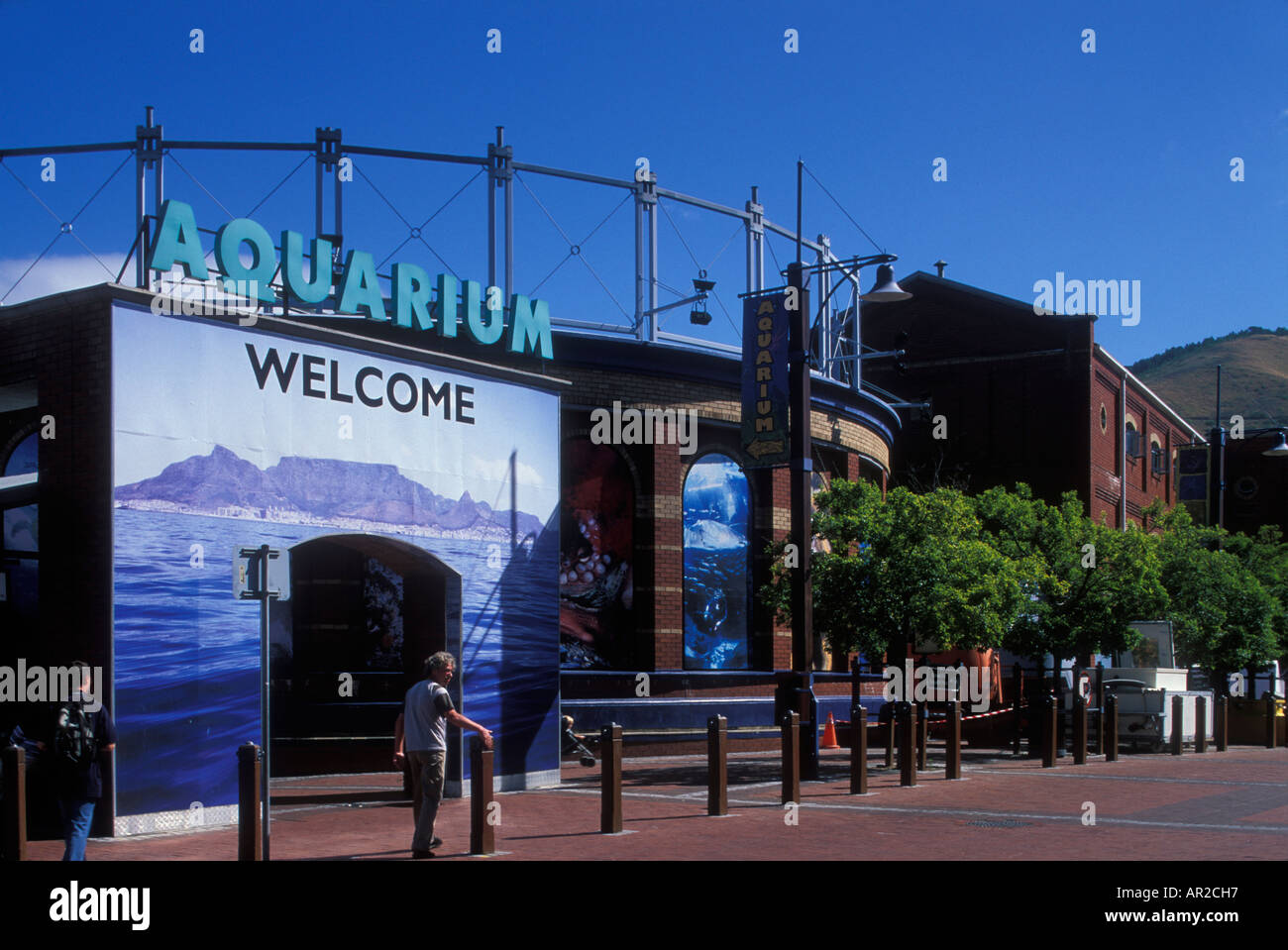 South Africa Cape Town Exterior View Of Two Oceans Aquarium Along South Africa Cape Town Exterior View Of Two Oceans Aquarium Along
