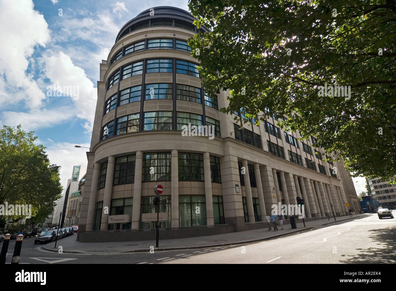 Investec Bank London headquarters on Gresham Street Stock Photo