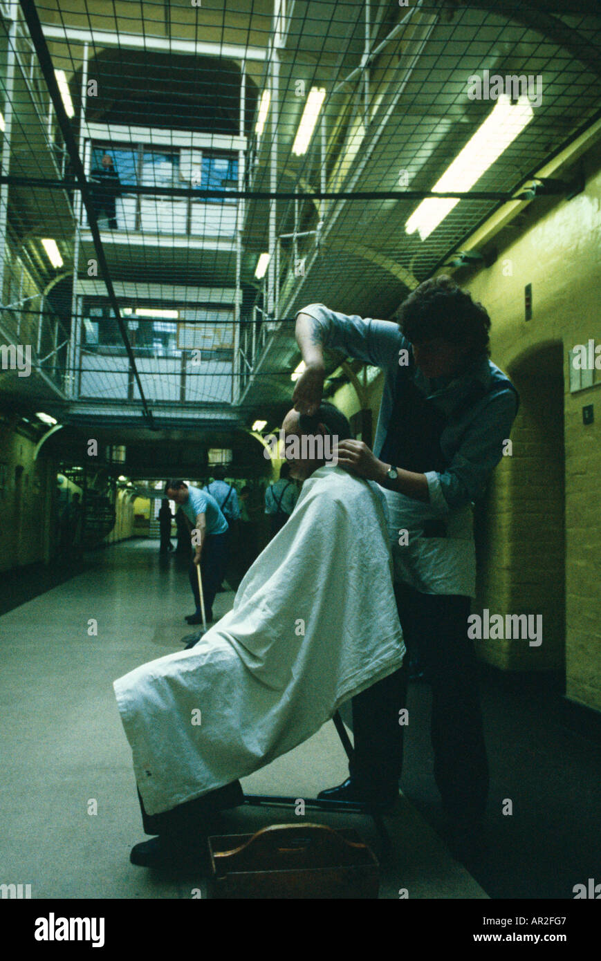 Barber, D Wing, Wormwood Scrubs Stock Photo Alamy