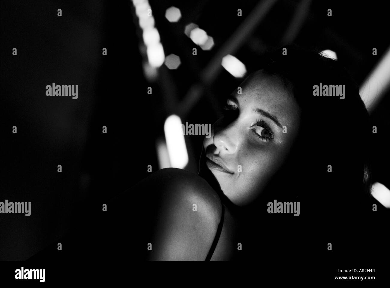 Portrait beauty woman in Black and White Stock Photos & Images - Alamy