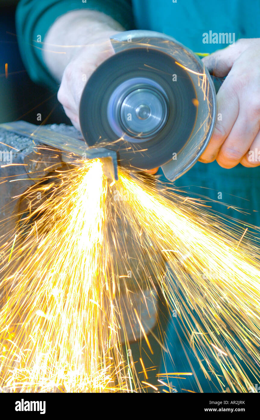 cutting machine Stock Photo