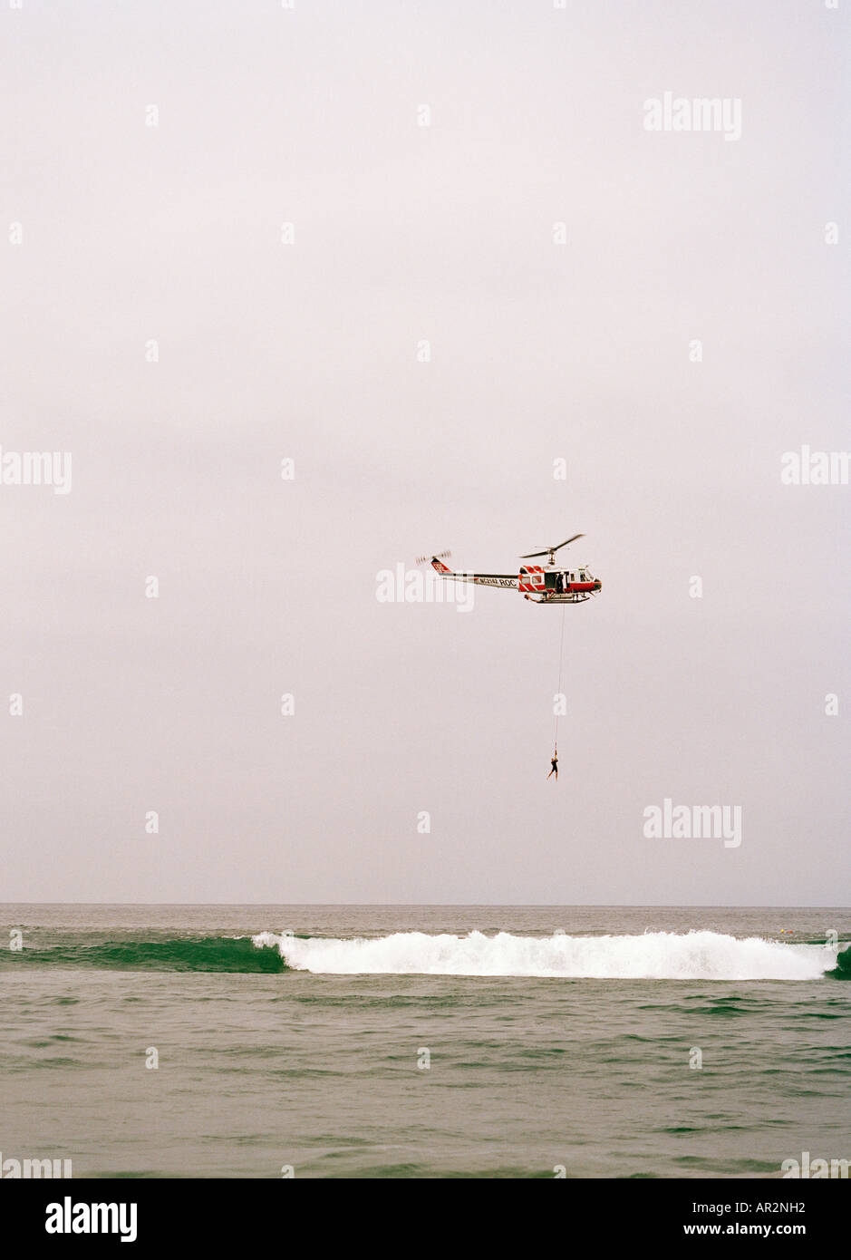 Surf rescue helicopter hi-res stock photography and images - Alamy