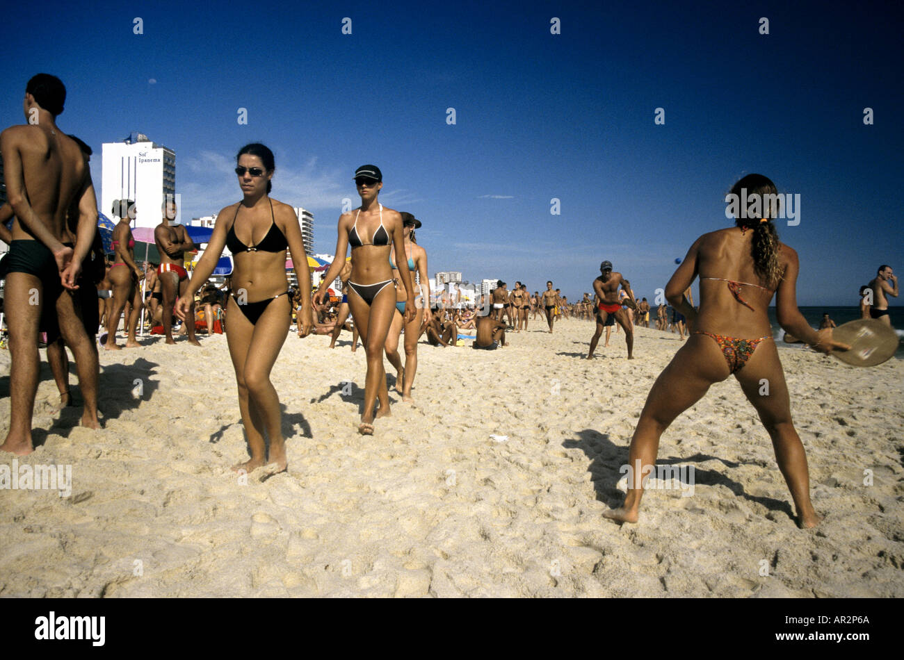 Skimpy bikini beach hi-res stock photography and images - Alamy