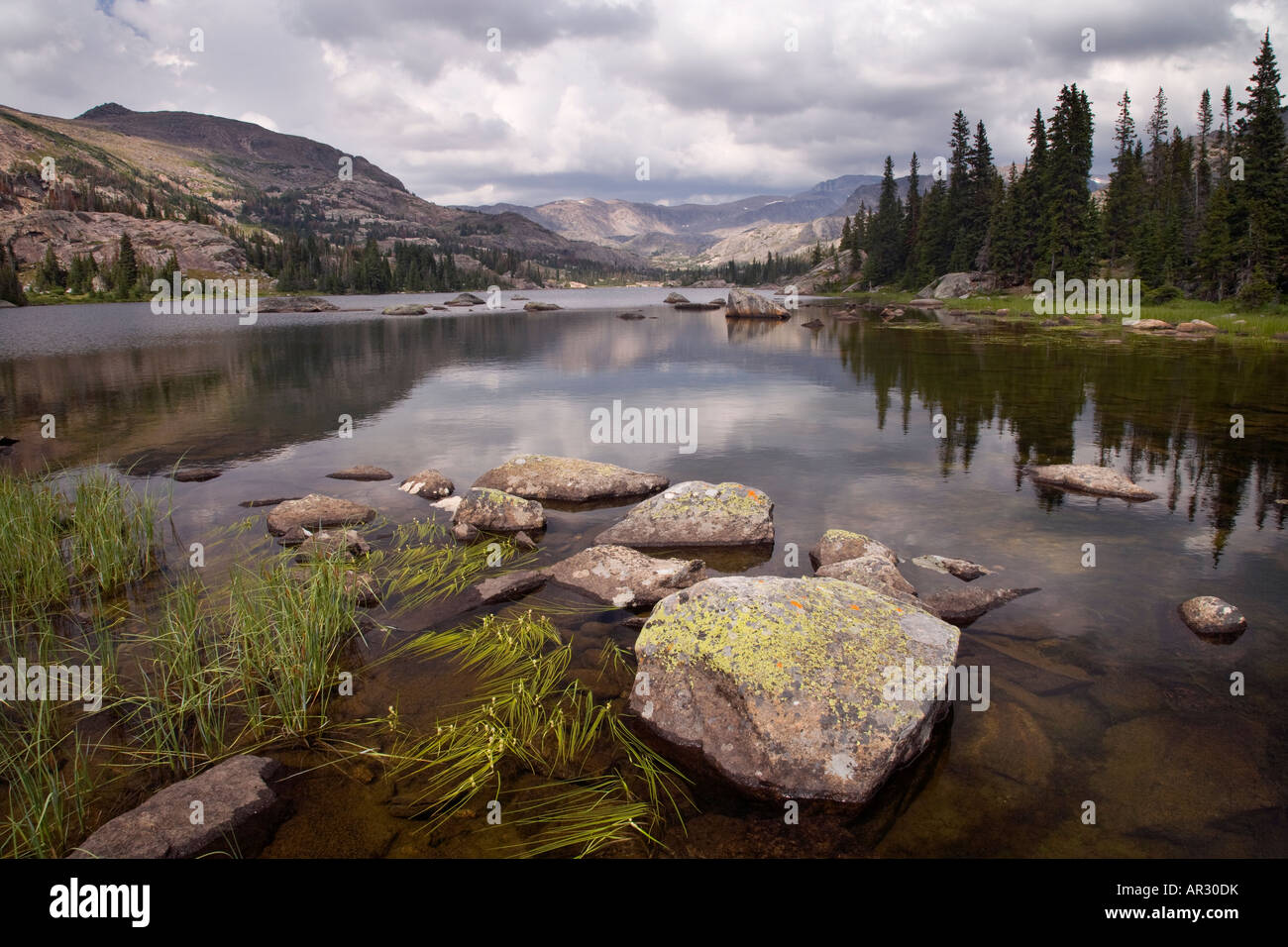 Lake Helen, Cloud Peak Wilderness, Bighorn National Forest, Wyoming USA