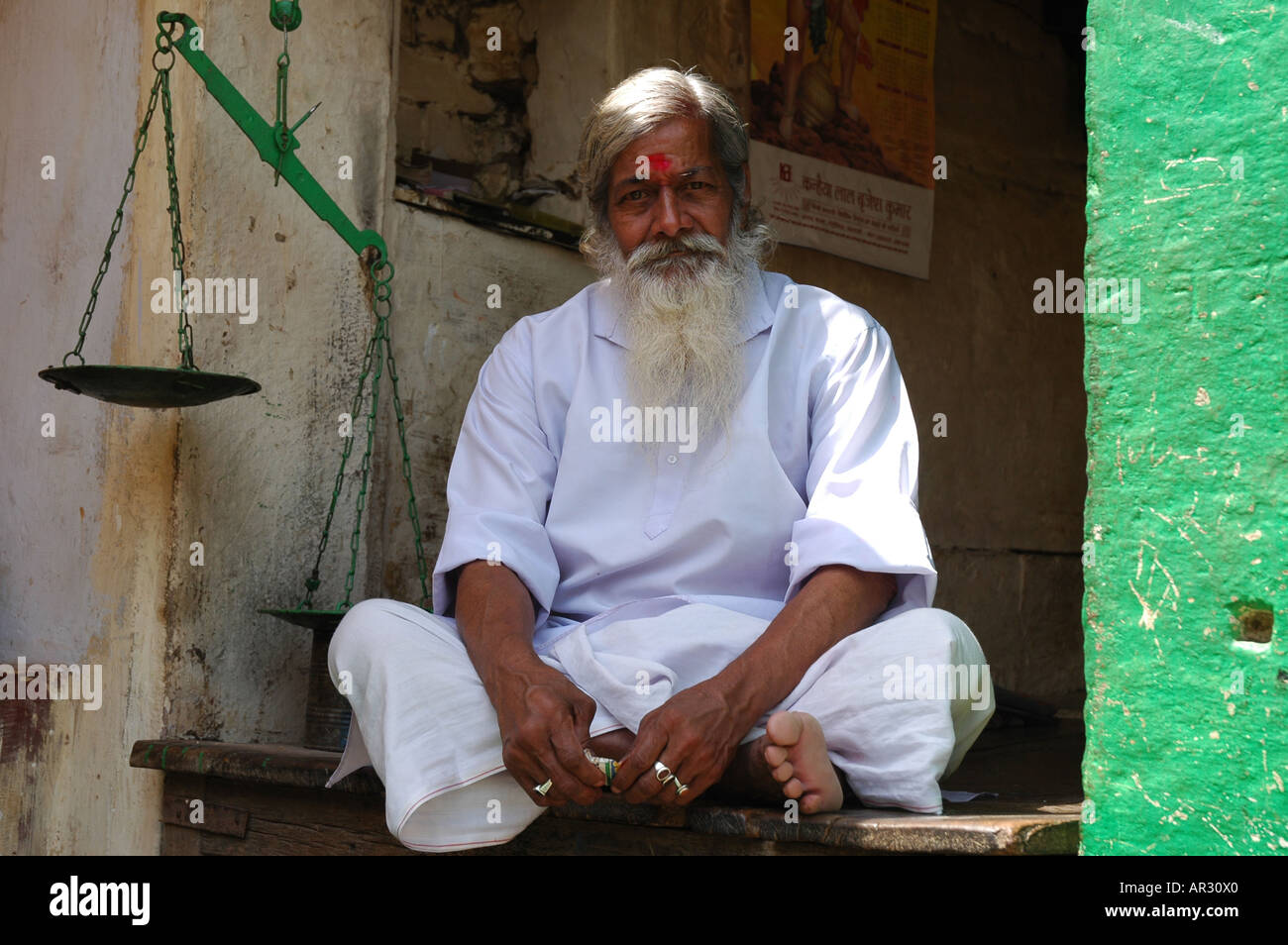 Shopkeeper In His Frontdoor Stock Photo Alamy Shopkeeper In His Frontdoor Stock Photo Alamy