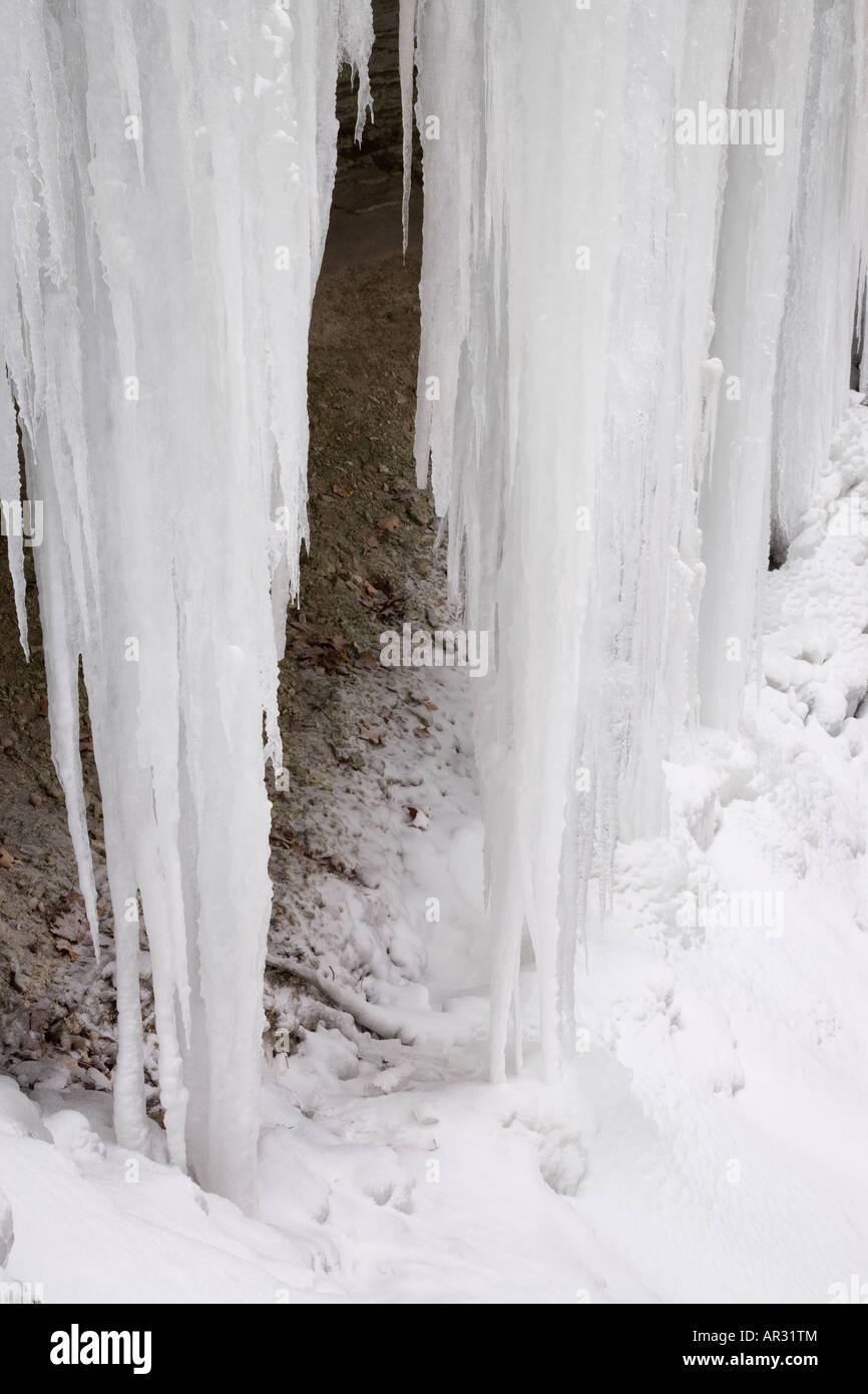 Bridal Veil Falls, Pikes Peak State Park, Iowa USA Stock Photo Alamy